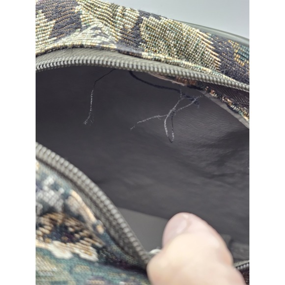 Protocol Vintage 1980's Floral Tapestry Carry On Bag Cottagecore Bohemian Travel - Picture 4 of 9